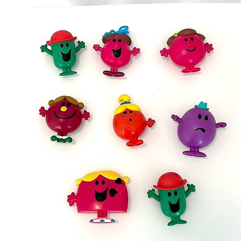 Mr. Men and Little Miss McDonald's Happy Meals Toys Action Figure Lot of…